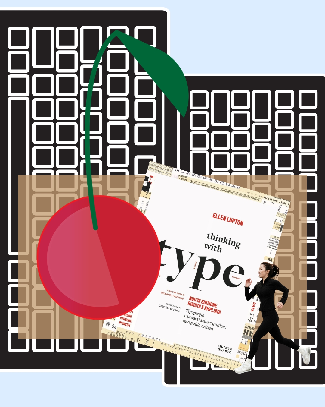 Copertina del libro "Thinking with Type" di Ellen Lupton – Quinto Quarto 